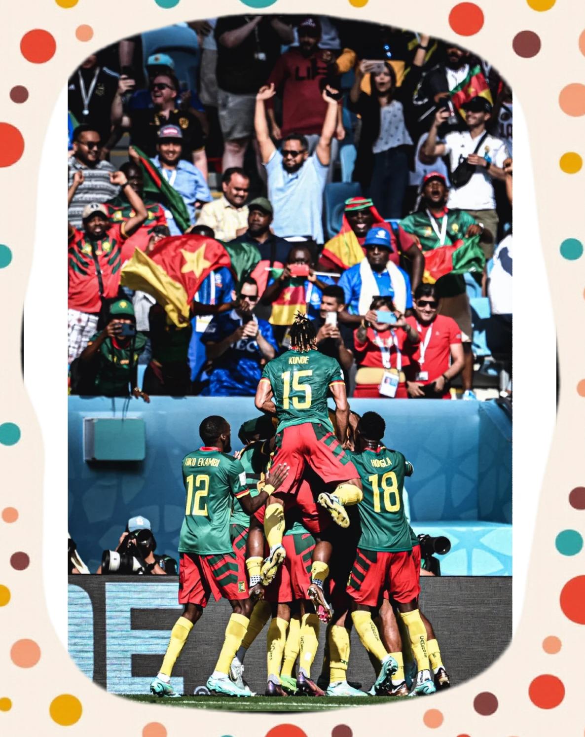 喀麦隆队在非洲国家杯中获胜